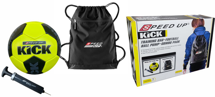 Speed Up drawstring training bag for football and gear