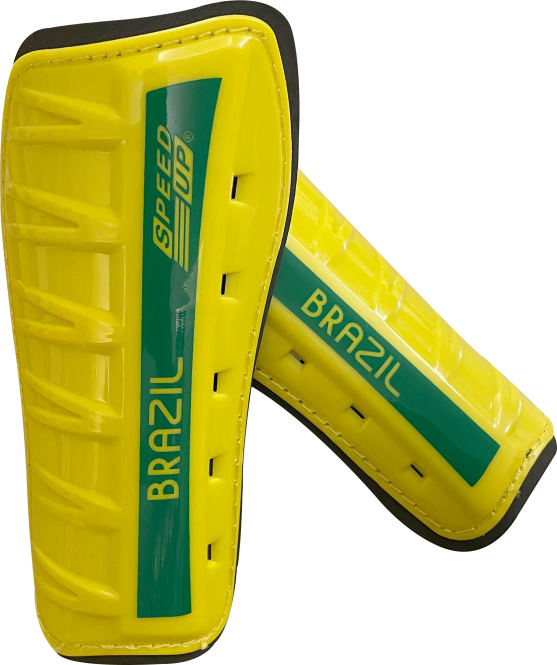 Durable yellow Speed Up Brazil football training pack
