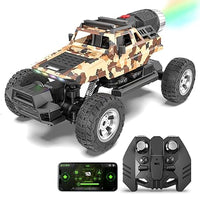 Durable shockproof RC car with suspension for kids