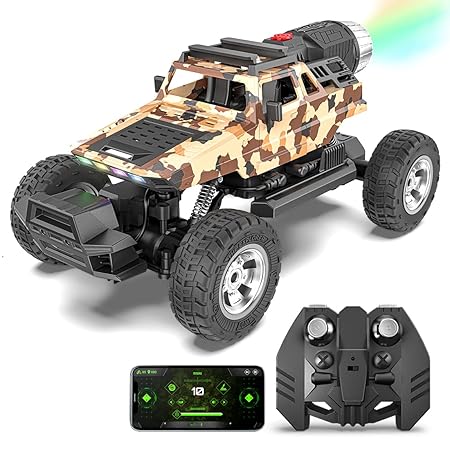 Durable shockproof RC car with suspension for kids