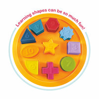 Best first birthday gift for toddlers — colourful shape sorter learning basket toy