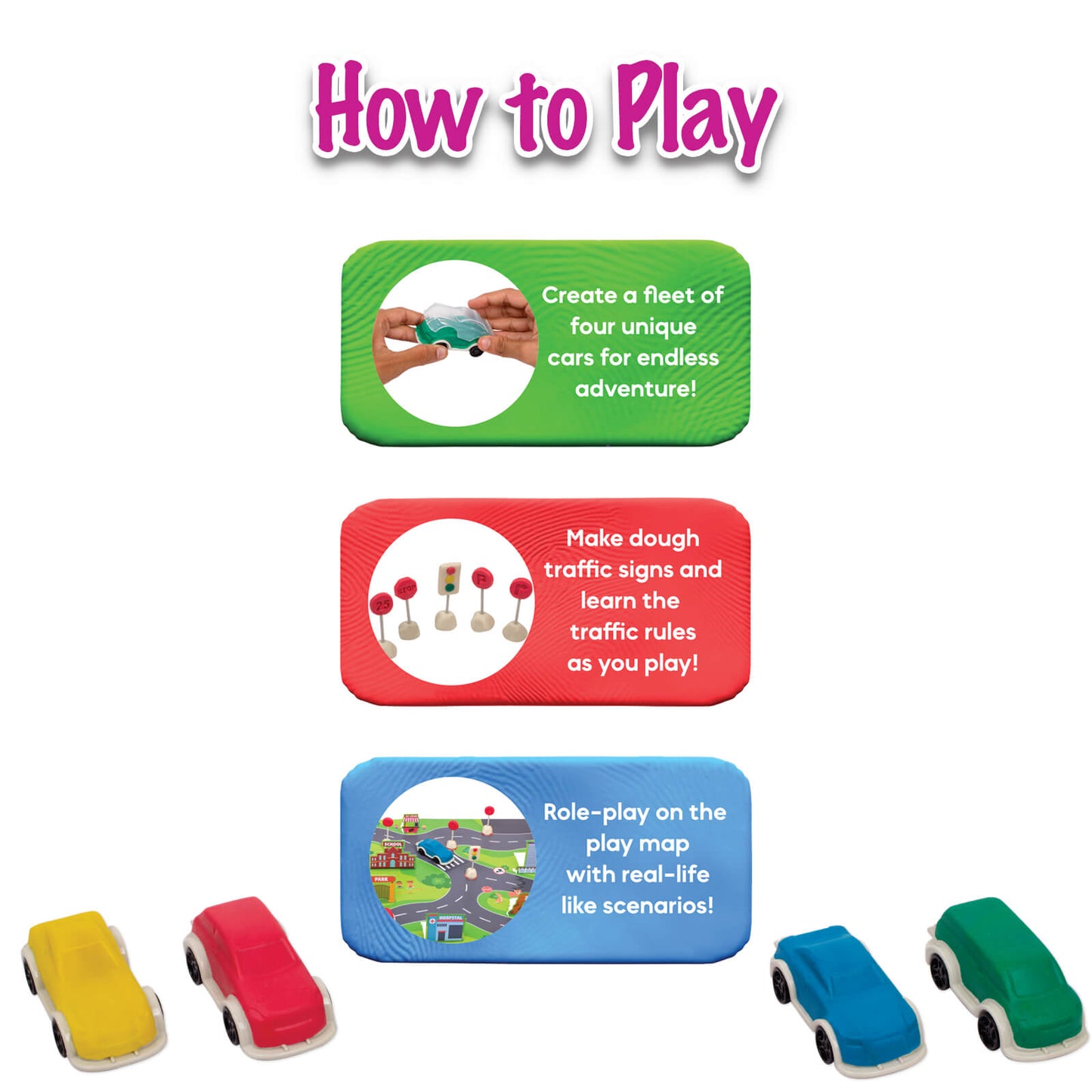 Funskool Fundough city-themed play dough kit for kids