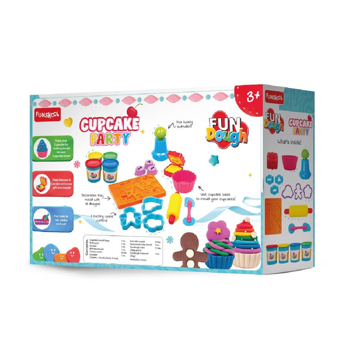 Funskool Fundough cupcake making dough kit for kids