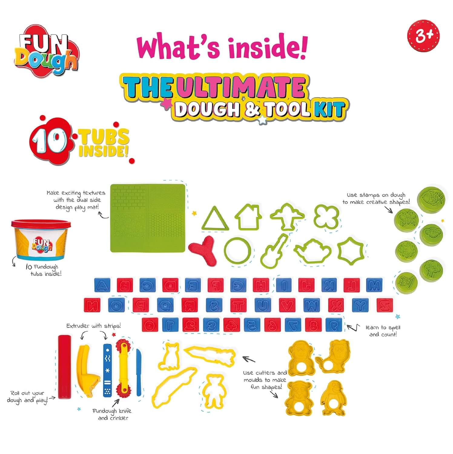 Funskool Fundough educational art and craft set for kids