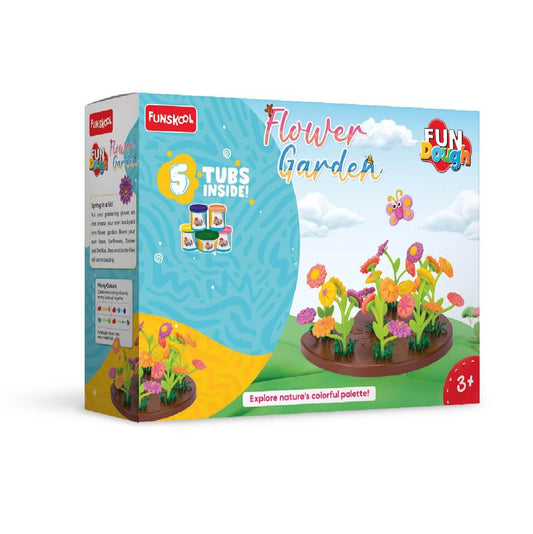 Funskool Fundough Flower Garden Playset for kids age 3+