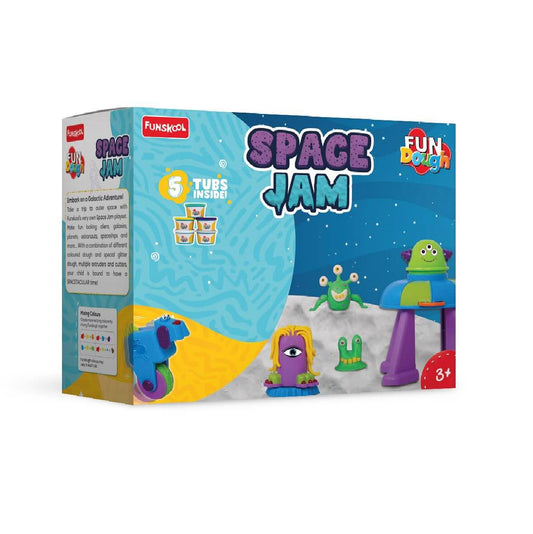 Funskool Fundough Space Jam playset for kids age 3+