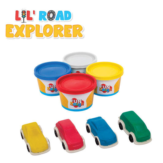 Funskool Fundough traffic and road learning toy for kids