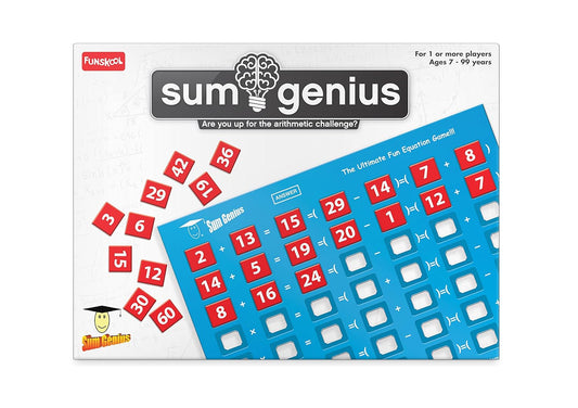 Funskool Sum Genius arithmetic board game for kids