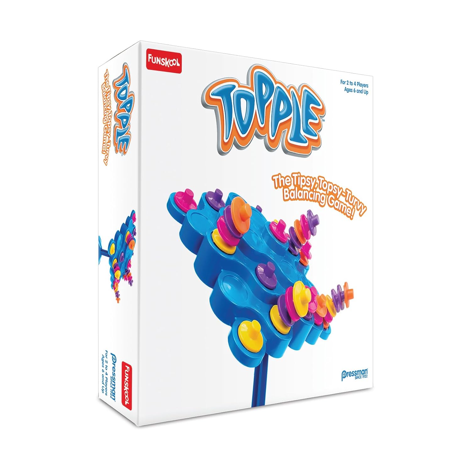 Funskool Topple balancing board game for kids and family