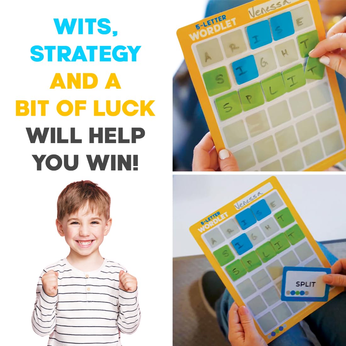 Classroom-friendly word-building game for learning and fun