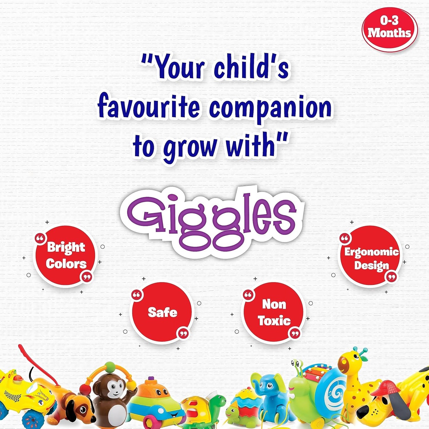 Giggles Star Links creative construction blocks for toddlers