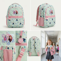 school bag for kindergarten girls with water bottle