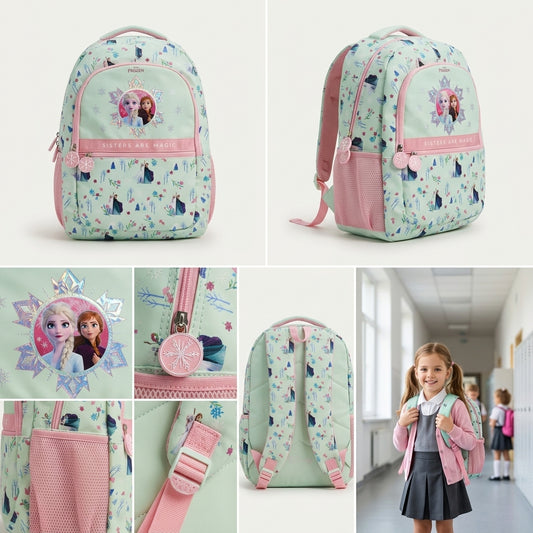 school bag for kindergarten girls with water bottle
