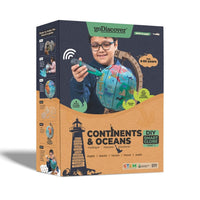 goDiscover DIY Smart Globe Continents & Oceans Interactive Toy for Kids