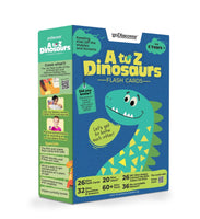 Interactive Dinosaur Learning Flash Cards for Kids with SmartPen