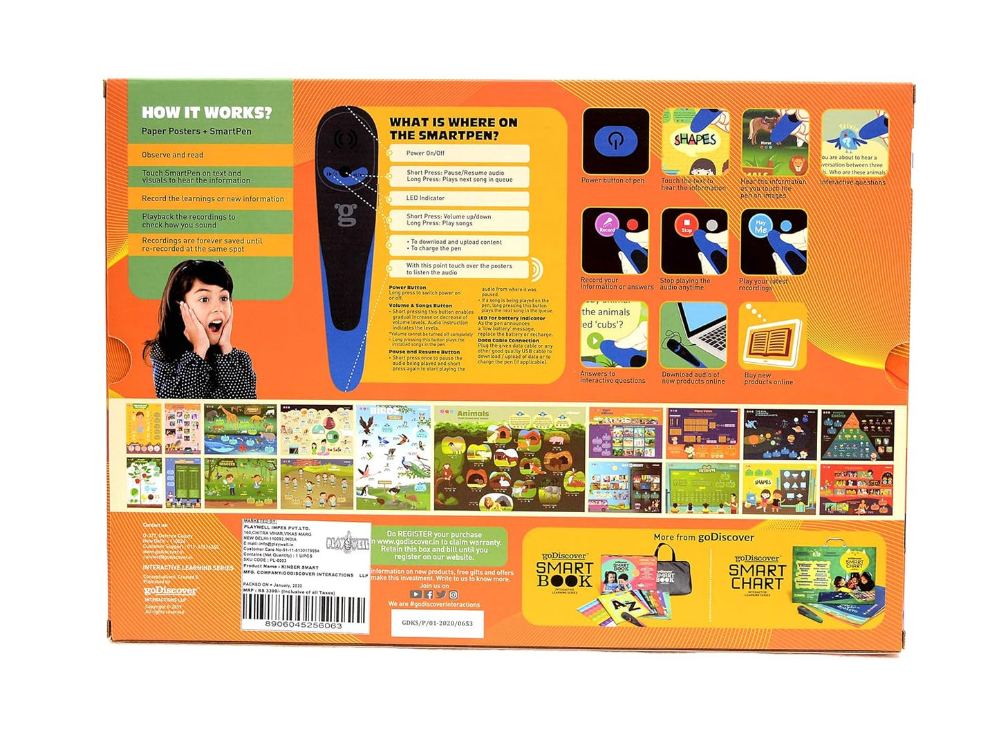 Interactive Educational Kit for Kids by goDiscover