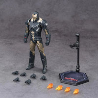 Right side view of Iron Man Mark 15 1/10 scale Marvel collectible
