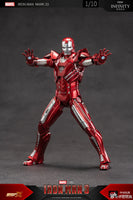 Iron Man Armor 33 1/10 Scale Collectible Figure – Marvel Silver Centurion Model