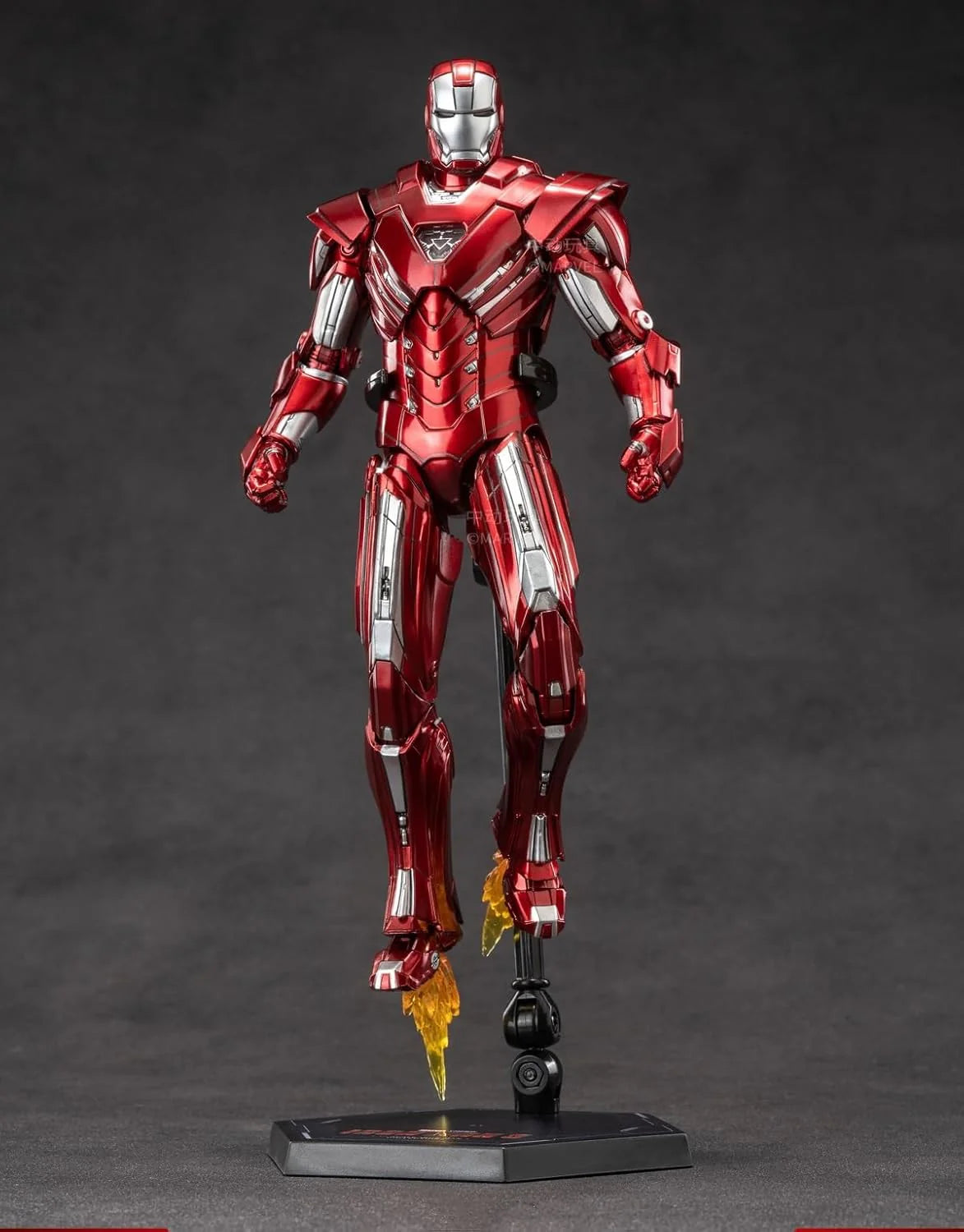 Iron Man Armor 33 1/10 Scale Collectible Figure – Marvel Silver Centurion Model