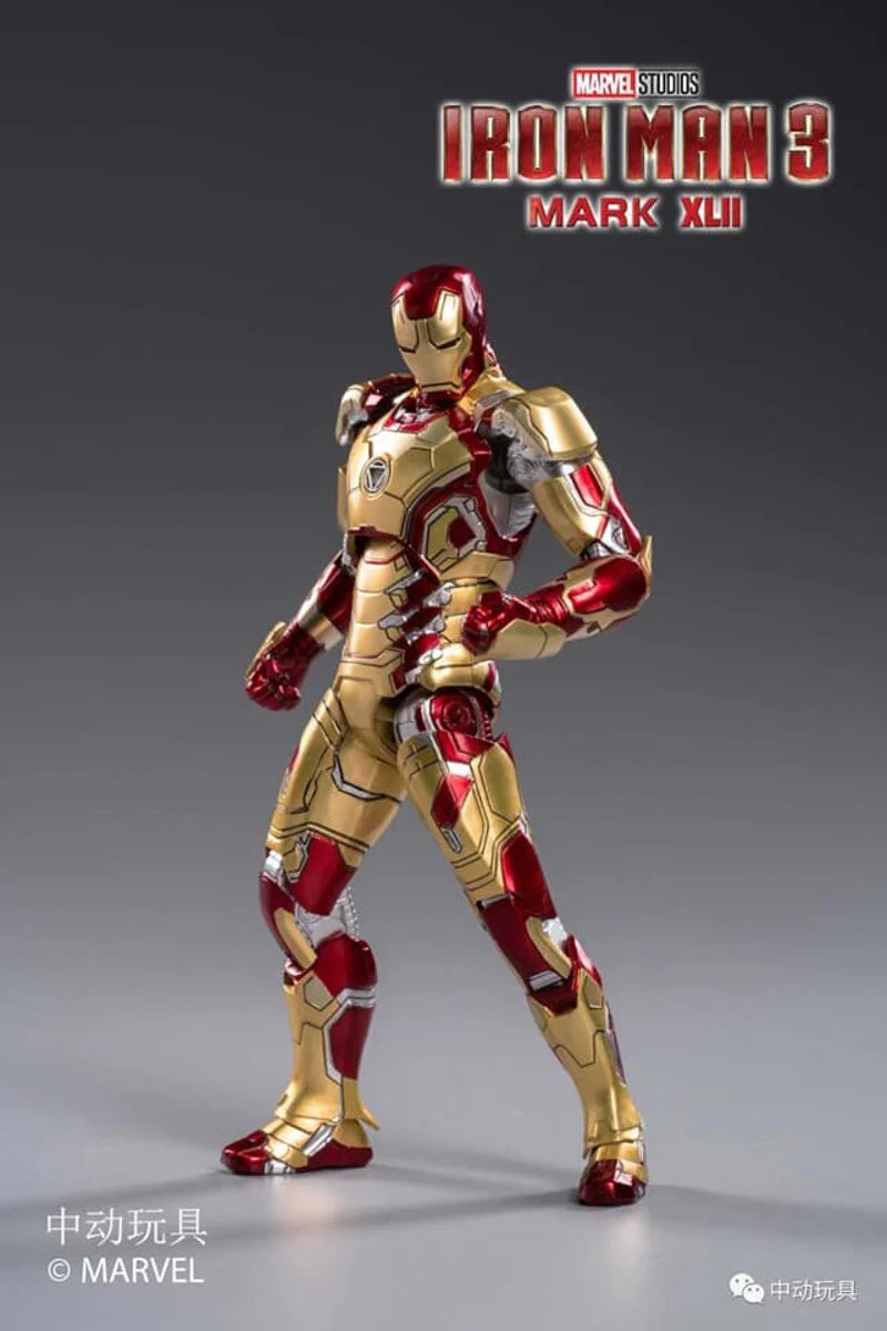 Iron Man Mark 42 1/10 Scale Collectible Figure Front View