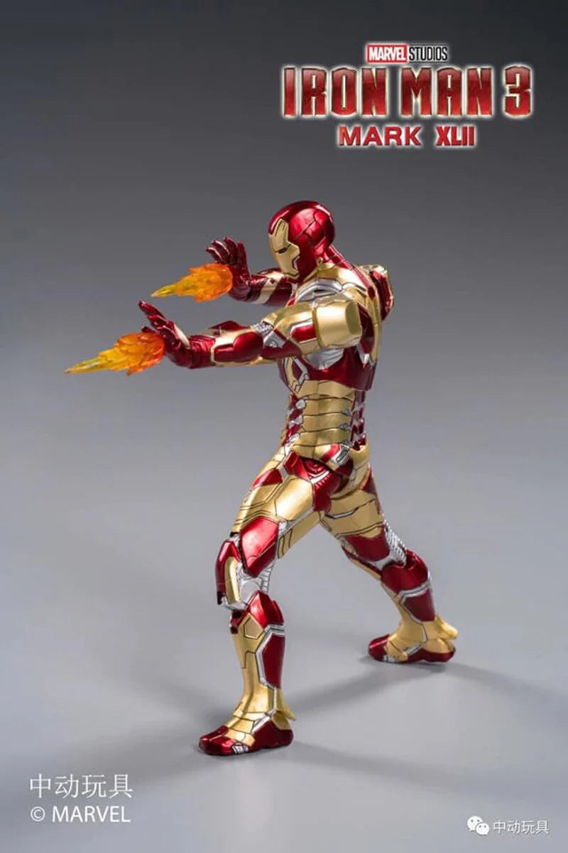 Iron Man Mark 42 1/10 Scale Collectible Figure Front View