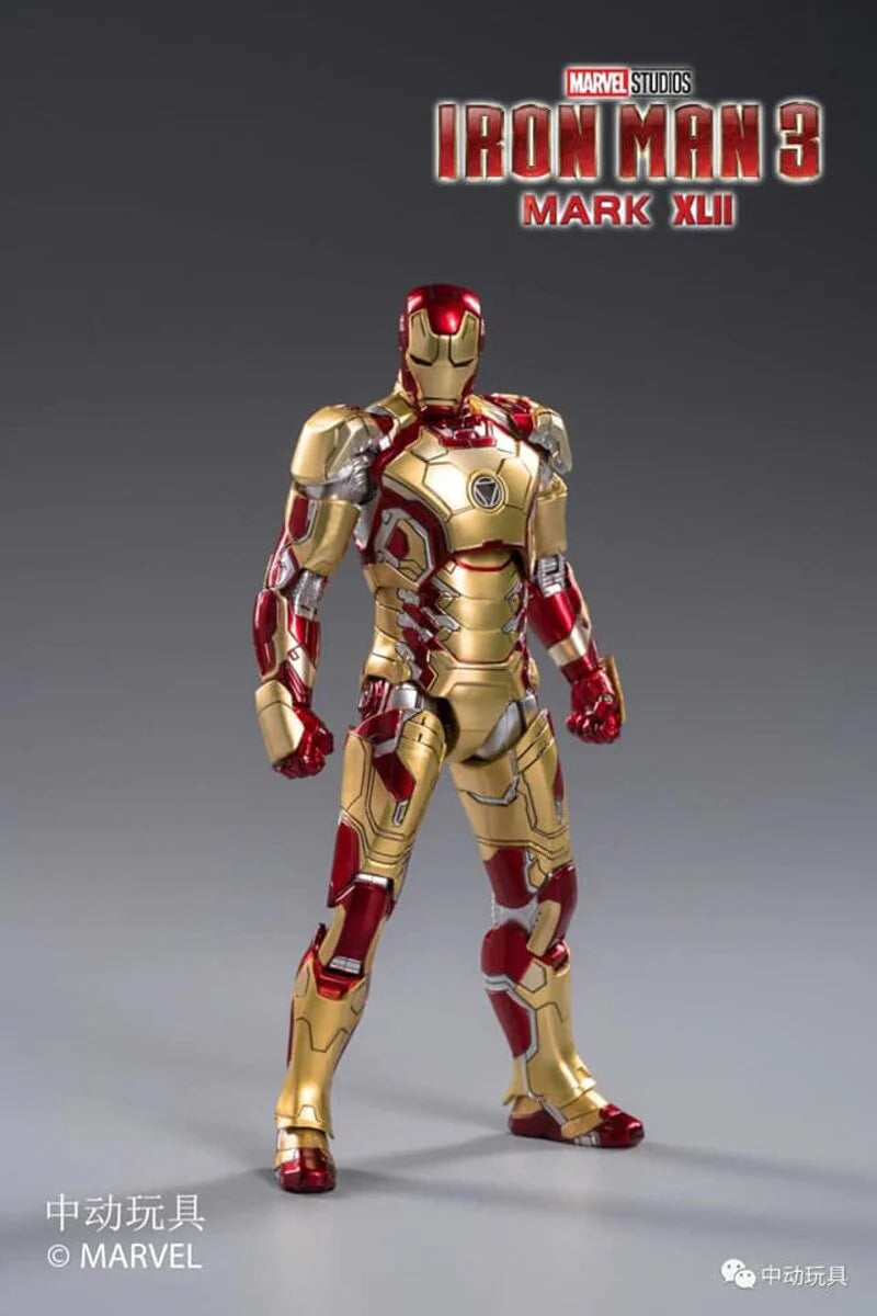 Iron Man Mark 42 1/10 Scale Collectible Figure Front View