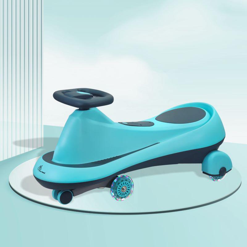 Non-electric drift swing car toy for toddlers and preschoolers