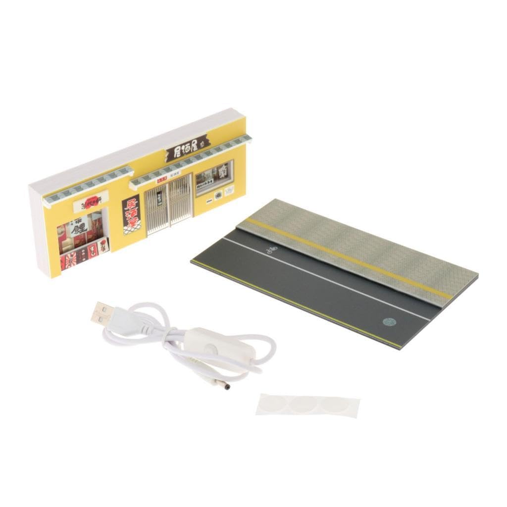 Japanese Izakaya miniature building for 1:64 diecast car displays
