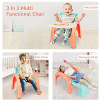 Jelly Bean multifunctional kids chair for feeding, study, and play