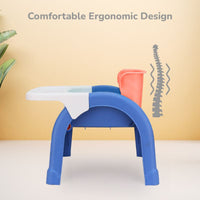 Kids multifunctional chair for feeding, study, and playtime