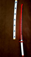 Kyojuro Rengoku anime katana with glowing red LED