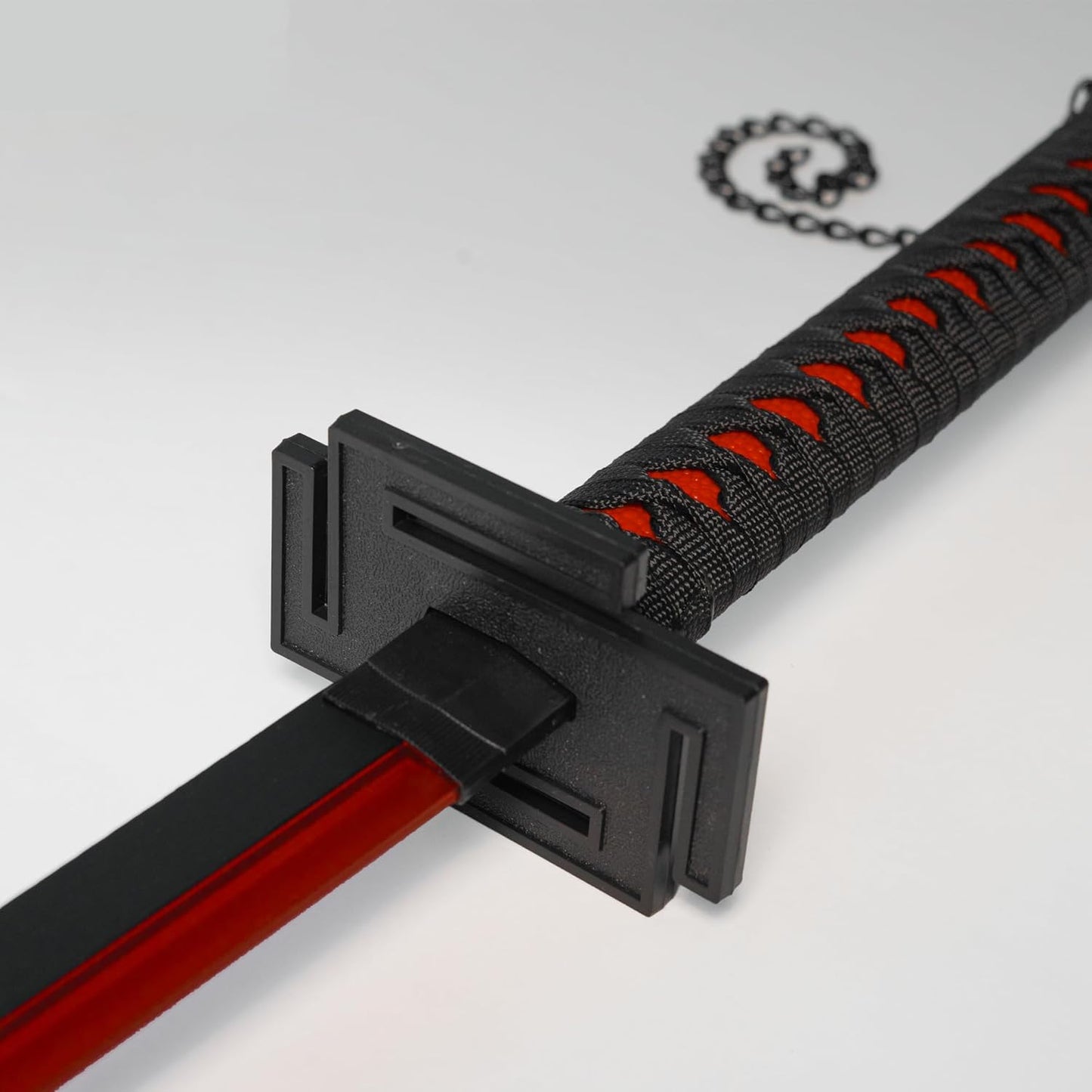 Black LED katana sword collectible for Bleach fans