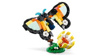 LEGO tropical toucan bird model with colorful beak