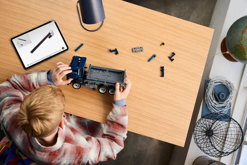 LEGO Technic construction vehicle toy for STEM learning