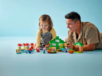 LEGO DUPLO Peppa Pig Grandpa Pig garden building set for kids