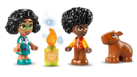 LEGO Mirabel and Antonio minifigures with Encanto Mini House