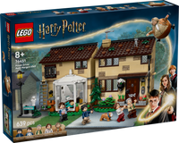 LEGO Harry Potter Privet Drive building set with Aunt Marge and Dursley family figures