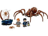 LEGO Harry Potter Forbidden Forest spider web and play scene