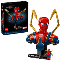 LEGO Marvel Iron Spider-Man Bust building set for adults