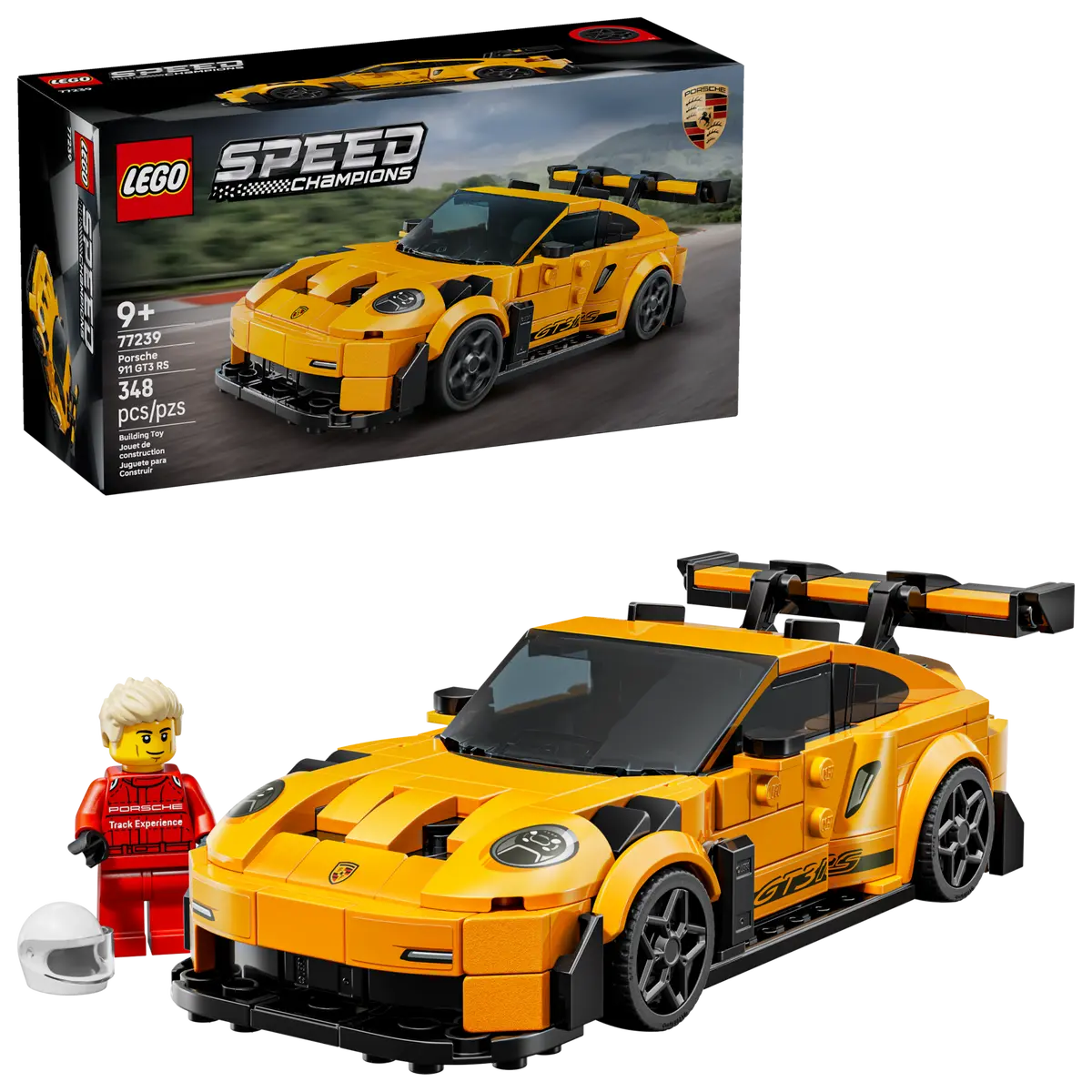LEGO Speed Champions Porsche 911 GT3 RS Super Car model