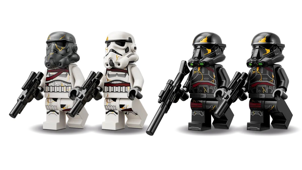 LEGO Star Wars Death Trooper and Night Trooper battle scene
