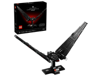 LEGO Star Wars Kylo Ren’s Command Shuttle model on display stand