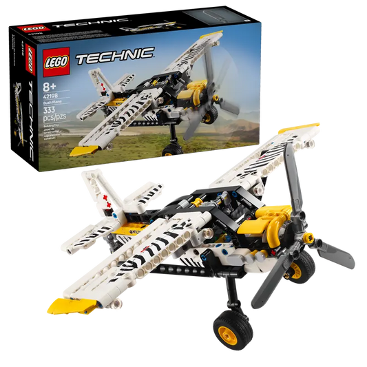 LEGO Technic Bush Plane building set with propeller and landing gear