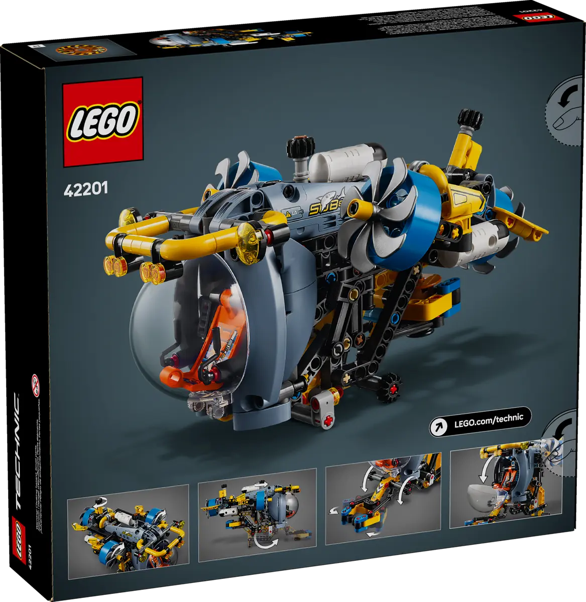 LEGO Technic ocean exploration and STEM learning set for kids