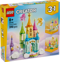 LEGO Unicorn Castle 3-in-1 fantasy building set for kids aged 8 and up