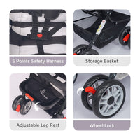 “Lollipop Lite baby stroller – lightweight stroller for outdoor park walks and family travel”