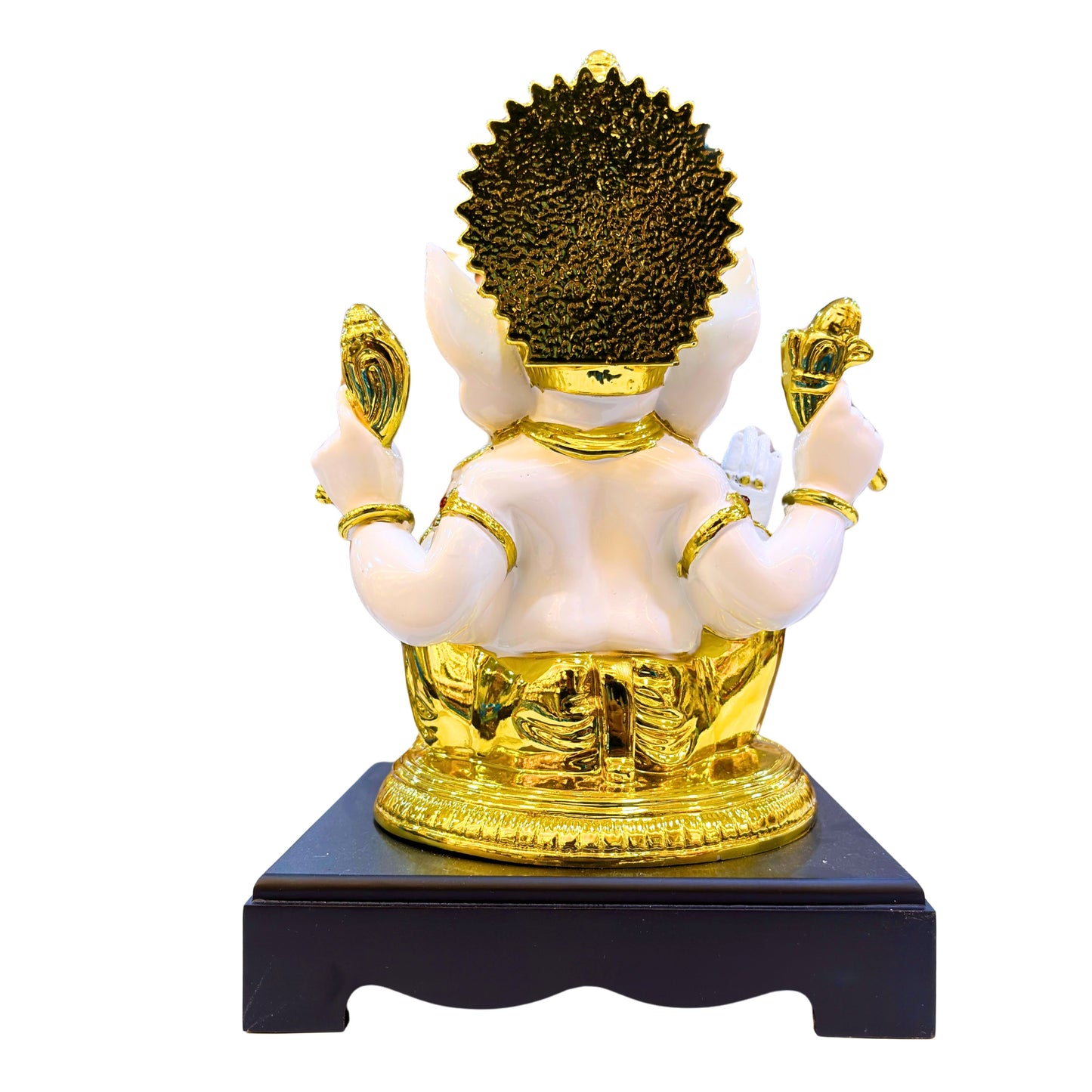 “Handcrafted Lord Ganesha statue with intricate detailing – perfect for pooja room, office, and home decoration.”