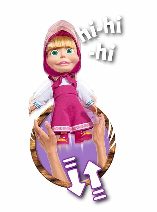 Masha and The Bear 30 cm soft doll for children