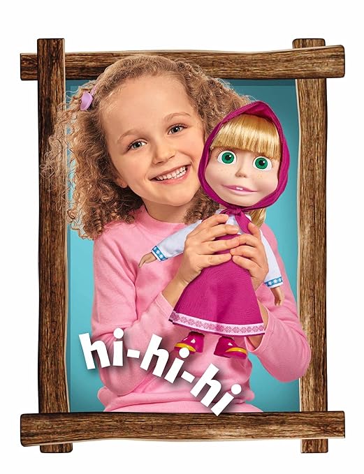 Masha and The Bear cuddly soft body doll by Simba