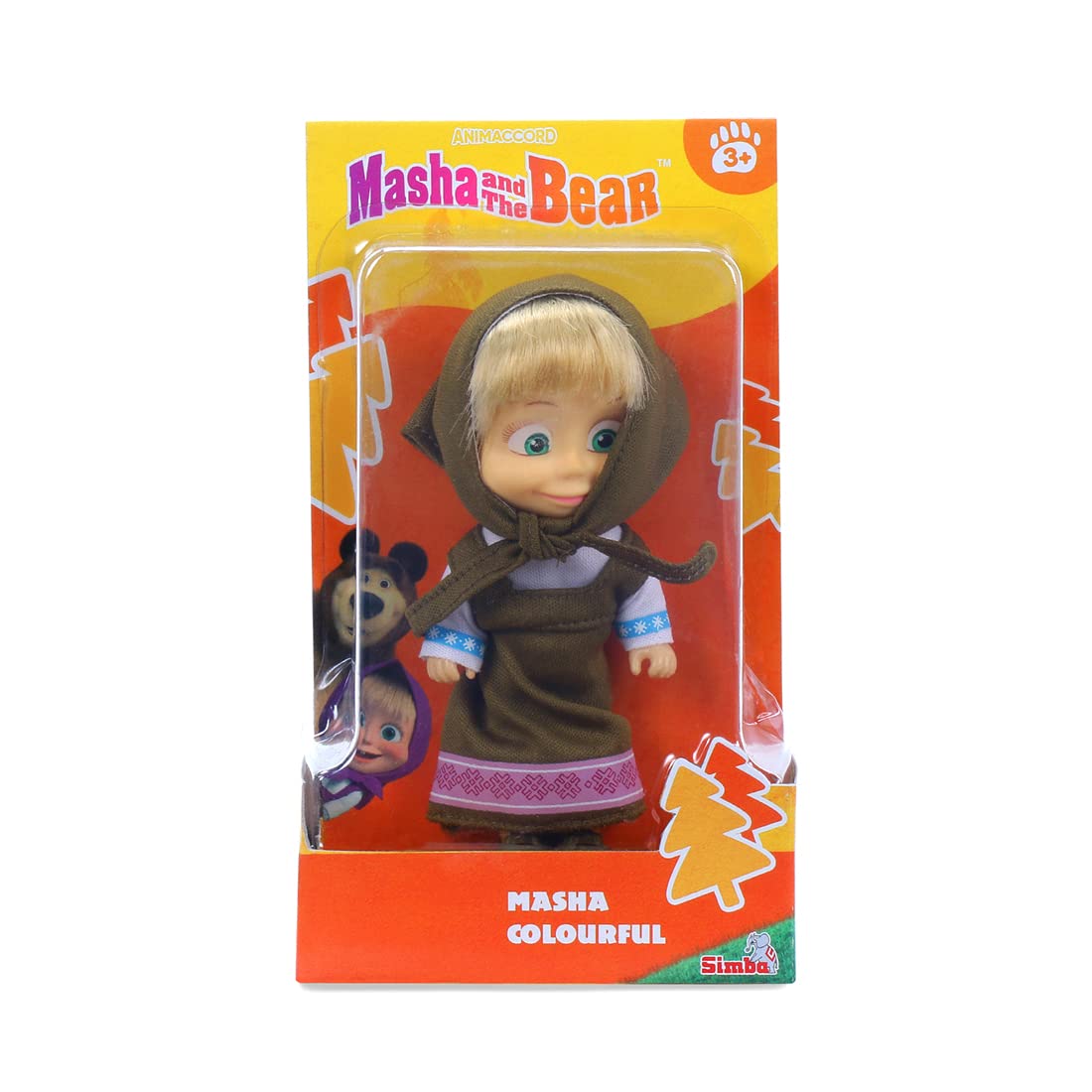 Miniature Masha toy doll for kids inspired by Masha and the Bear show